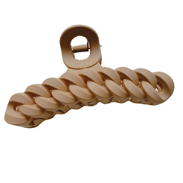 Easy-to-Use Maxbell Large Hair Claw Clips Women Girls Hair Jaw Clip Elegant for Long Thick Hair Light Coffee Premium