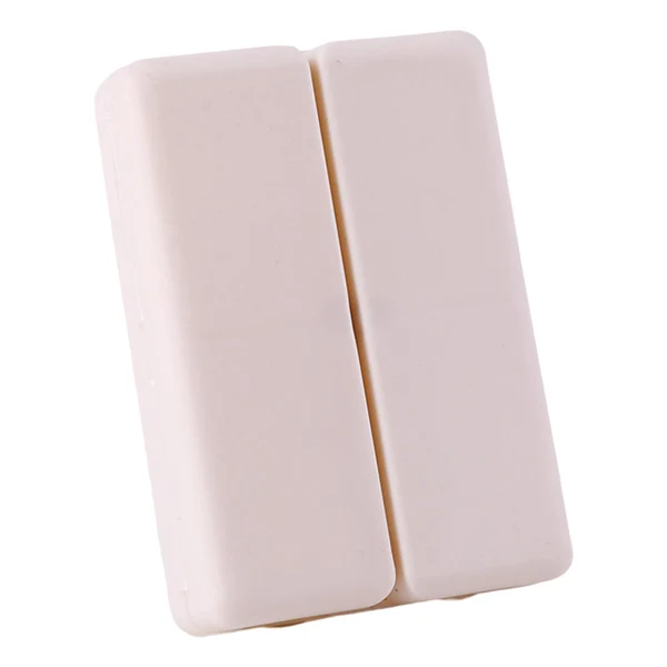 Reliable Maxbell Weekly Pill Organizer Pill Keeper Pill Holder 7 day Pill Box Vitamins Holder Beige Casual