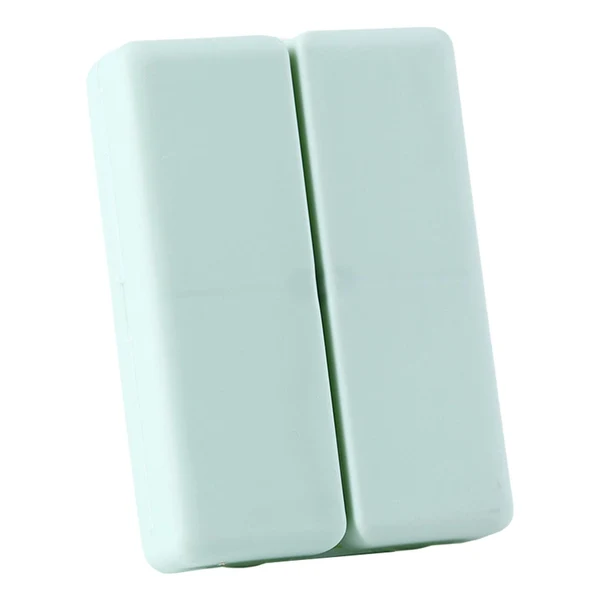 Healthy Maxbell Weekly Pill Organizer Pill Keeper Pill Holder 7 day Pill Box Vitamins Holder Green Breathable
