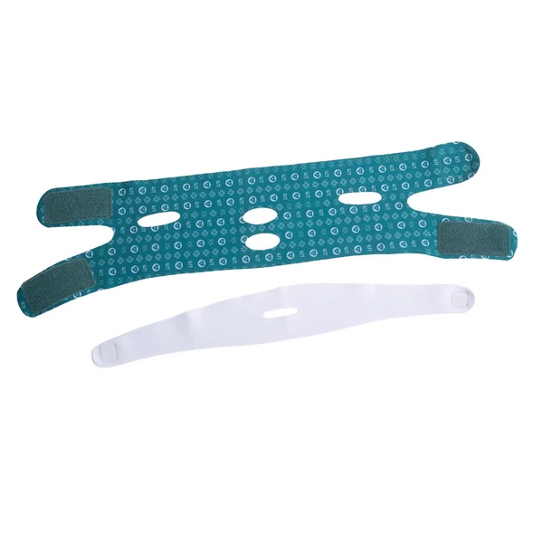 Recyclable Maxbell Facial Slimming Bandage Elastic Massage Reusable Thin Face Bandage for Women Green Secure