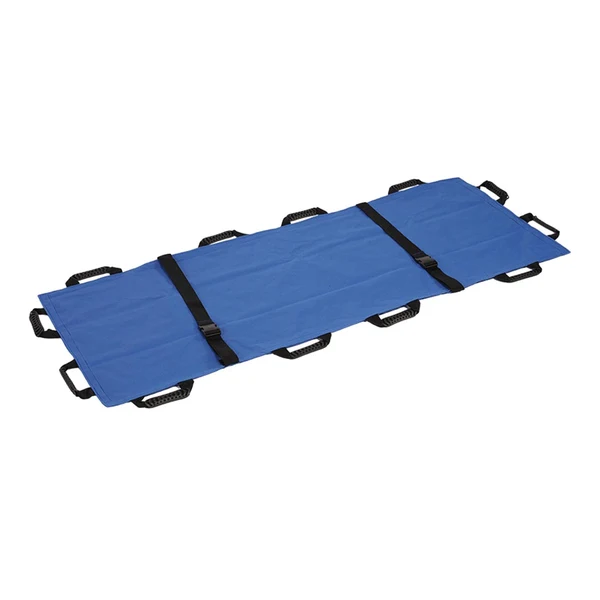 Natural Maxbell Folding Soft Stretcher with 12 Handles for Moving Lifting or Transfer Clinic Blue Specialty
