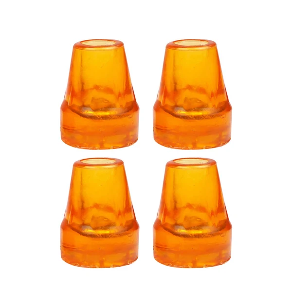 Innovative Maxbell 4Pcs Crutch Tips Rubber Cane Tips for Hiking Sticks Seniors Walking Crutches Yellow 22mm Hole World-Class