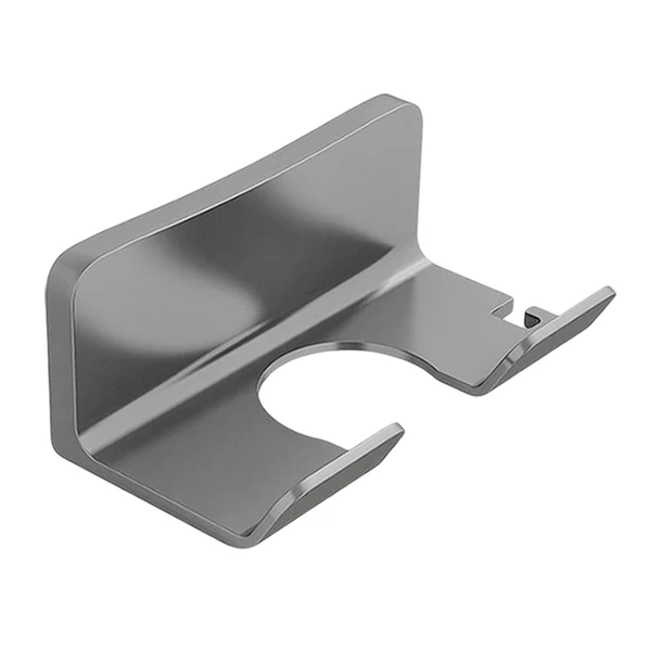 Carefully Designed Maxbell Bathroom Hair Dryer Rack Space saving Practical Hotel Hair Dryer Holder Simple Gray Selected