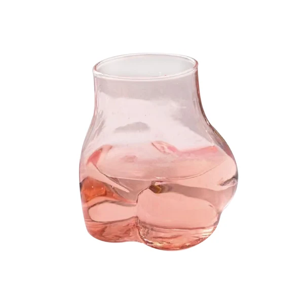 Flexible Maxbell Beer Glass Large Traditional Classic Beer Gifts for Home Dining Bars Parties Pink Pure
