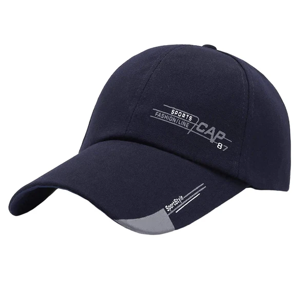 Contemporary Maxbell Baseball Hat Unisex Sports Sun Hats Adjustable Size for Running Hiking Beach Navy Smart