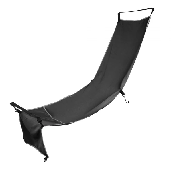 Breathable Maxbell Comfort Airplane Footrest Hammock Seat Cover Leg Rest for Flights Trains Bus Black Fine