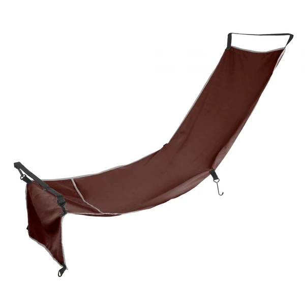 Classic Maxbell Comfort Airplane Footrest Hammock Seat Cover Leg Rest for Flights Trains Bus Dark Brown Comfortable