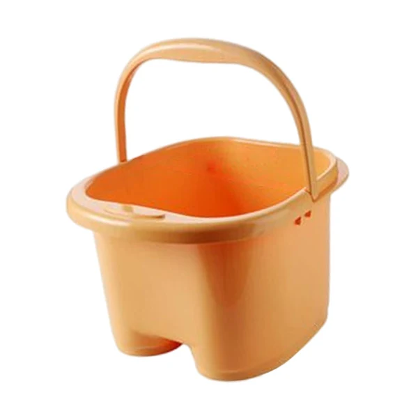 Pure Maxbell Foot Soaking Bath Basin Foot Soak Tub for Pedicure and Massage Home Foot SPA Yellow Superior