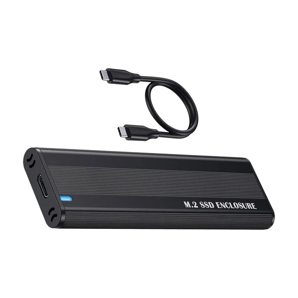 Convenient Maxbell M.2 NVMe External Enclosure Equipment Simple Using Riser Card for OS Android with C to C Cable Luxury
