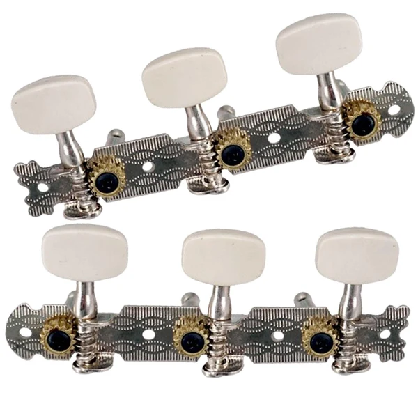 Sophisticated Maxbell 2 Pieces Guitar Tuning Pegs 3L3R String Pegs for Acoustic Guitar Accessories Comfortable