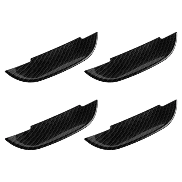 Next-Generation Maxbell 4x Exterior Door Bowl Trim Protector Frame Sticker for Dodge Challenger Natural