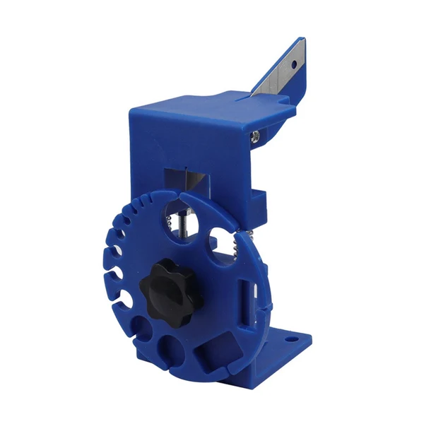 Practical Maxbell Copper Wire Stripper 0.9mm 16mm Quick Stripping Machine for Copper Recycling Blue Pure