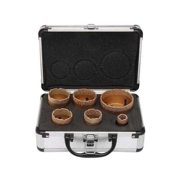 Consistent Maxbell Diamond Core drill bit Set Alloy Tile hole for Marble Stone Granite 6pcs Sophisticated