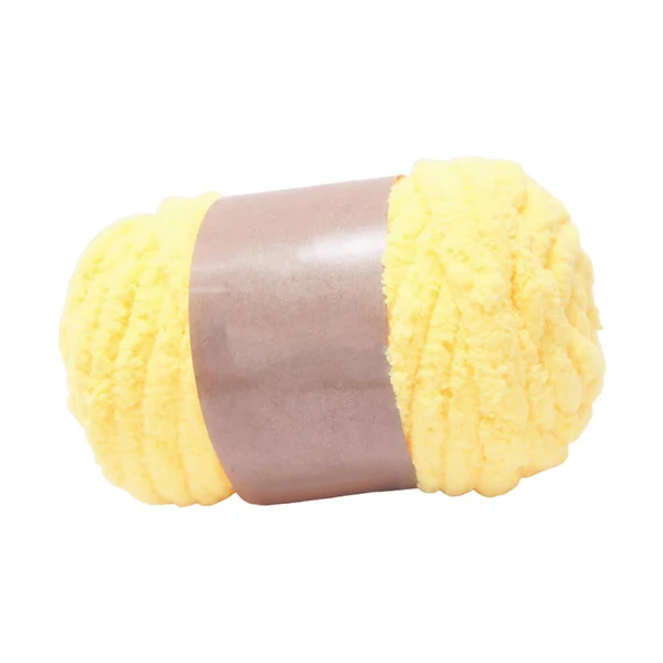 Carefully Designed Maxbell Thick Chunky Yarn Hand Knitting DIY Weight Yarn for Throw Rug Making Weaving yellow High-End