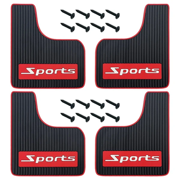 Classic Maxbell Car Mud Flaps Mudflaps Mudguard Fender with Screws for Truck Car Pickup 4Pcs Trendy