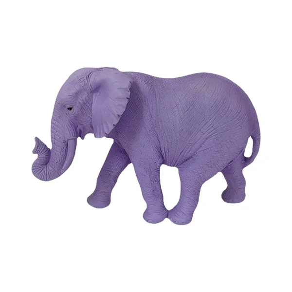Trusted Maxbell Elephant Statue Table Resin Elephant Figurine for Shelf Holidays Desktop Violet Premium Material