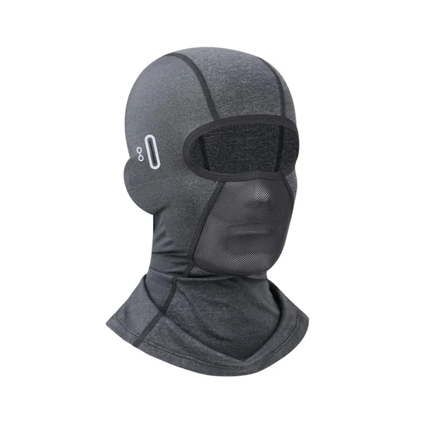 World-Class Maxbell Balaclava Face Mask Summer Cycling Neck Warmer for Running Motorcycle Skiing Gray Consistent