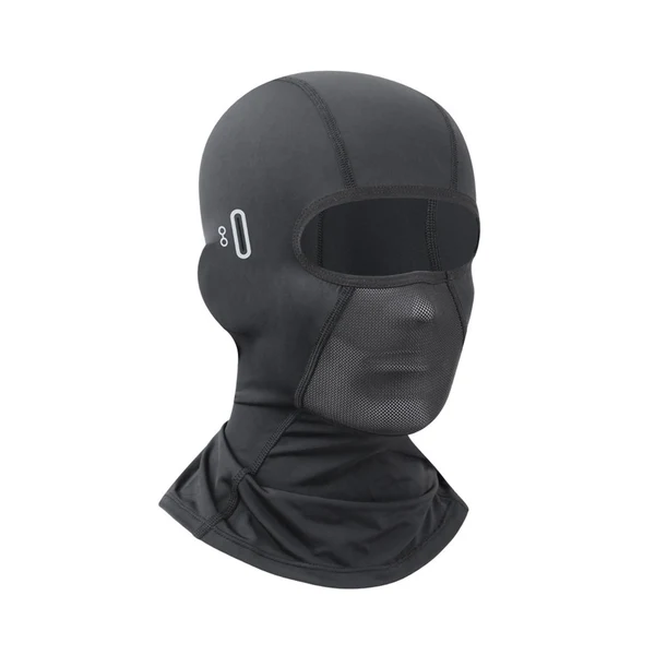 First-Class Maxbell Balaclava Face Mask Summer Cycling Neck Warmer for Running Motorcycle Skiing Black Lightweight