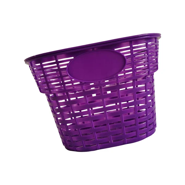 Convenient Maxbell Kids Bike Basket Tricycle Basket Travel for Toddlers Bicycle Cargo Rack Bags Violet Refined