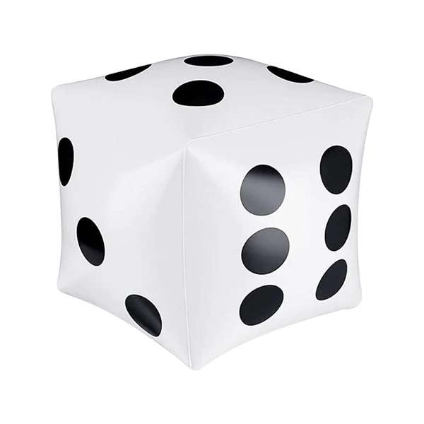 Quality Maxbell Inflatable Toys Dice Funny Swimming Pool Dices for Party Favor Backyard Home White Sophisticated