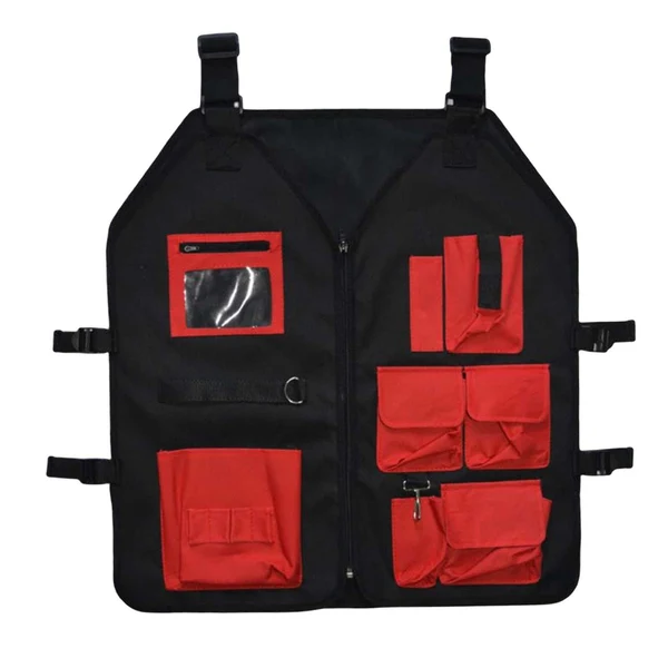 Powerful Maxbell Tool Vest Electrician Tool Vest for Carpenters for Outdoor Camping Household Black Stylish