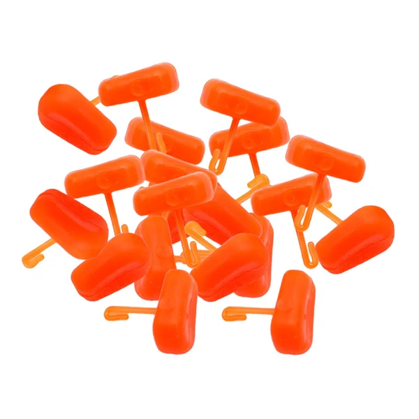 Reusable Maxbell Soft Baits Corn Shape Fishing Tackle for Making Boilies for Lake Ice Fishing Red Powerful