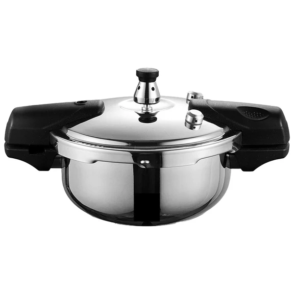Artisan Maxbell Pressure Cooker Stainless Steel Cooking Pot with Secure Knob Pressure Canner 3.3L Reusable