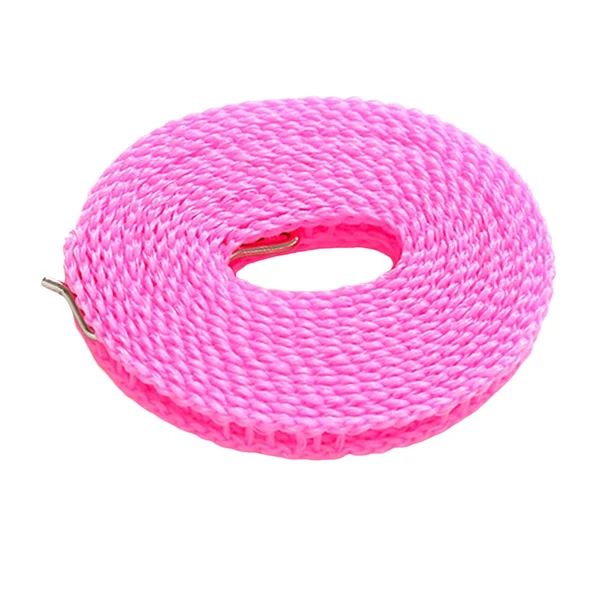 Fine Maxbell Clothesline Stretchy Portable Laundry Cord for Garden Camping Accessories RV pink 800cm Practical