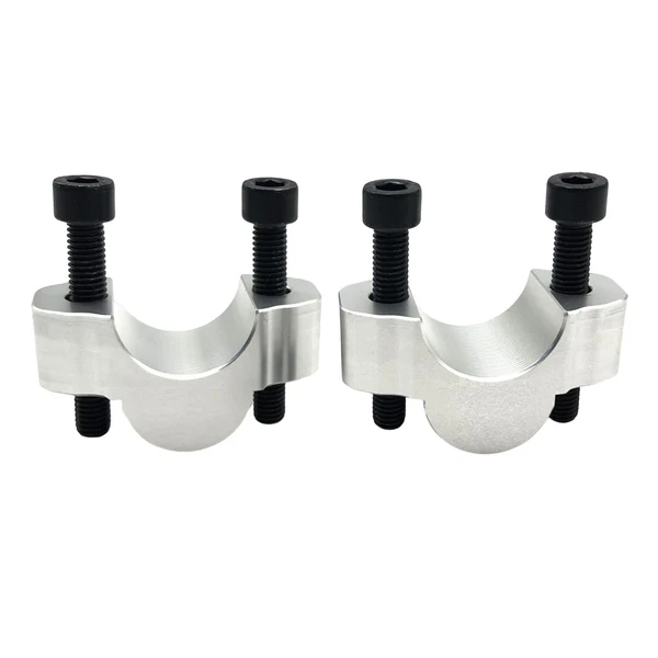 Unique Maxbell 2 Pieces Handlebar Risers 3 4 Handle Bar Riser for Tenere700 2019-2023 Silver Carefully Designed
