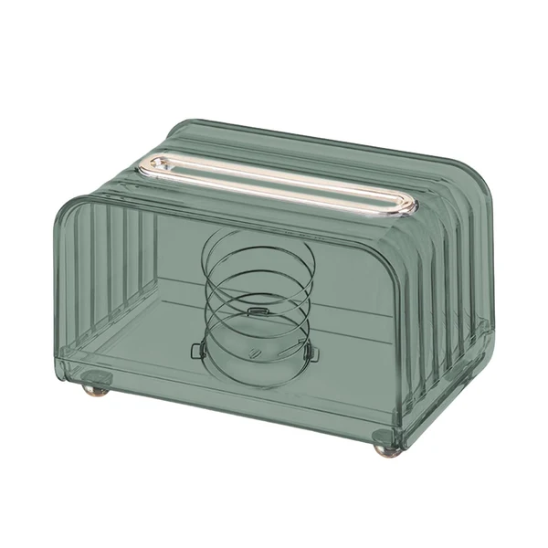 Original Maxbell Tissue Box Cover Rectangular Modern Tissue Storage Case for Countertop Decor Green Eco-Friendly