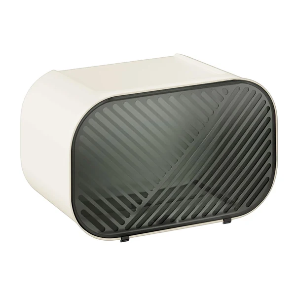 Lightweight Maxbell Toilet Paper Holder with Shelf Tissue Box for Bathroom Bedroom under Cabinet white Fashionable
