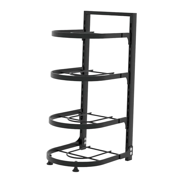 Quality Maxbell Pan Organizer Multi Layer Pot Rack for Organizer Cookware Stand Home Kitchen Four Tier Pot Rack Expertly Made