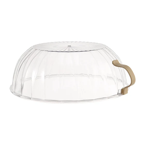 Fashionable Maxbell Transparent Microwave Splatter Cover Oil Proof Lid Microwave Cover for Foods Natural
