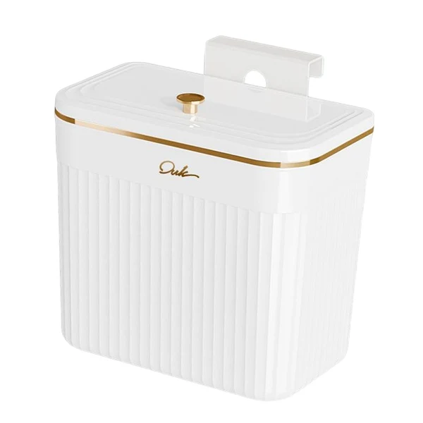 Contemporary Maxbell Trash Can Indoor Wall Door Bathroom Wall Mounted Kitchen Counter Compost Bin S Quality