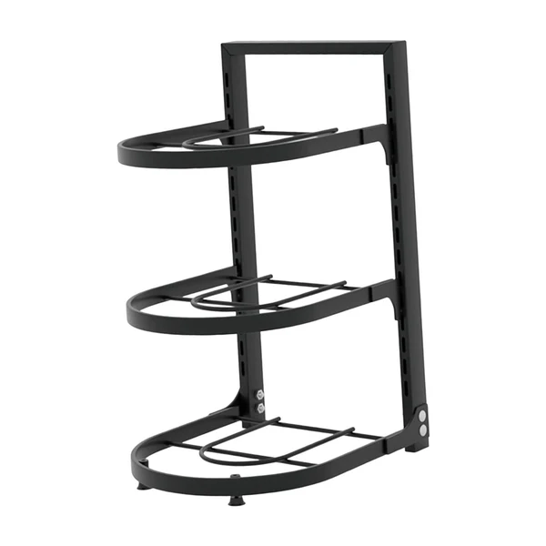 Convenient Maxbell Pan Organizer Multi Layer Pot Rack for Organizer Cookware Stand Home Kitchen Three Tier Pot Rack Superior