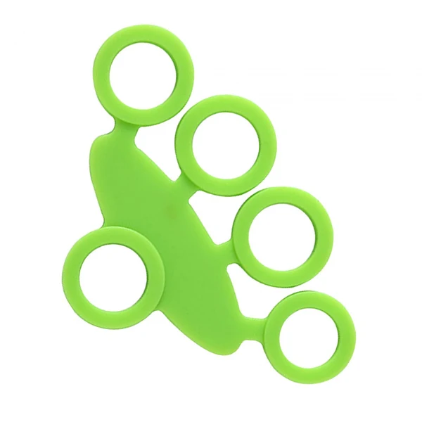 Reliable Maxbell Silicone Hand Grip Strengthener for Muscle Strengthening Musician Athletes Puller Grass Green Minimalist