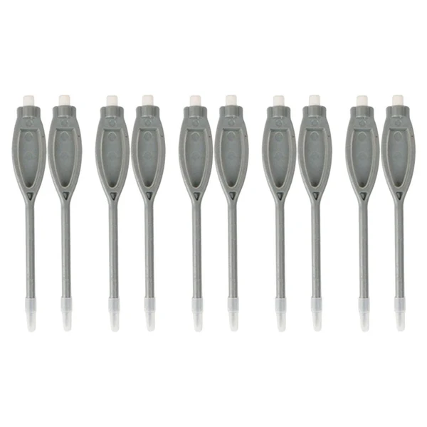 Healthy Maxbell 10x Golf Pencils Bulk 2H Marker Pens for Wedding Writing Children's Drawing Gray Smart