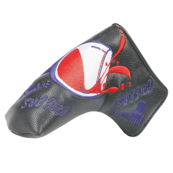 Official Maxbell Golf Putter Head Covers Creative for Souvenir Men Women Practicing Equipment Blade Black Contemporary