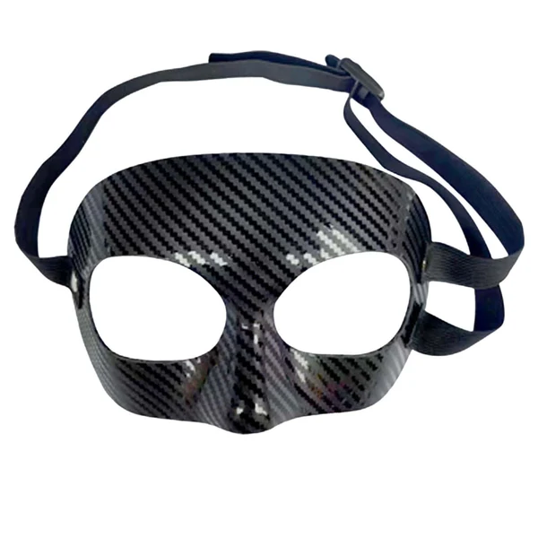 Solid Maxbell Basketball Mask Adult Men Women Nose Protector Football Mask Face Nose Guard Half Face Nose Selected