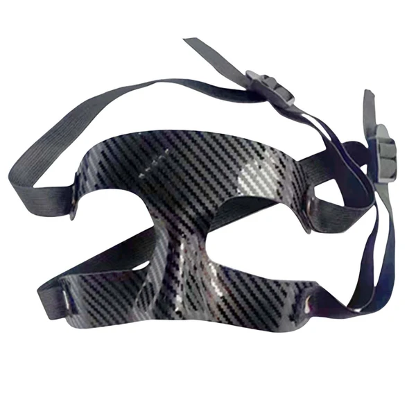 Elite Maxbell Basketball Mask Adult Men Women Nose Protector Football Mask Face Nose Guard Half Face 2 Buckles Proven
