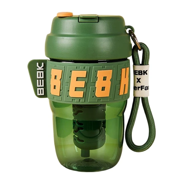 Exceptional Maxbell Portable Water Bottle Coffee Cup with Lid Cycling Running Reusable Water Cup Green Fine