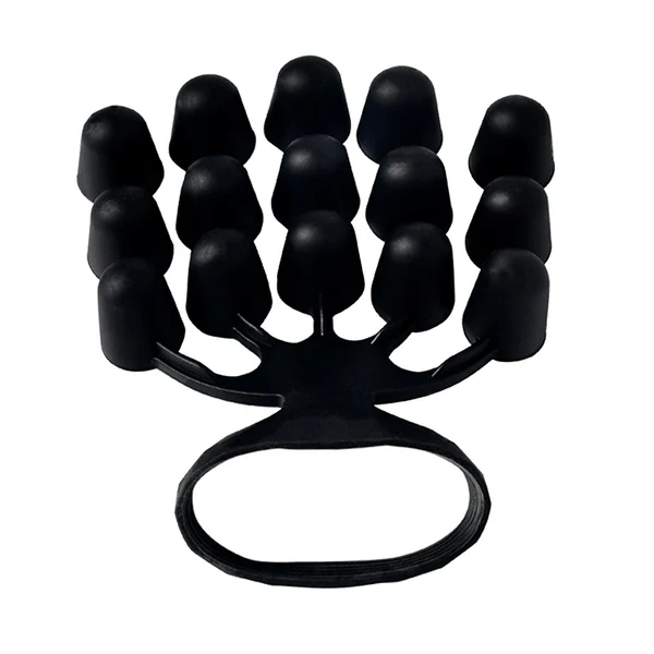 Genuine Maxbell Fingers Exerciser Stretcher Finger Strengthener Piano Hand Grip Strengthener Black Fast