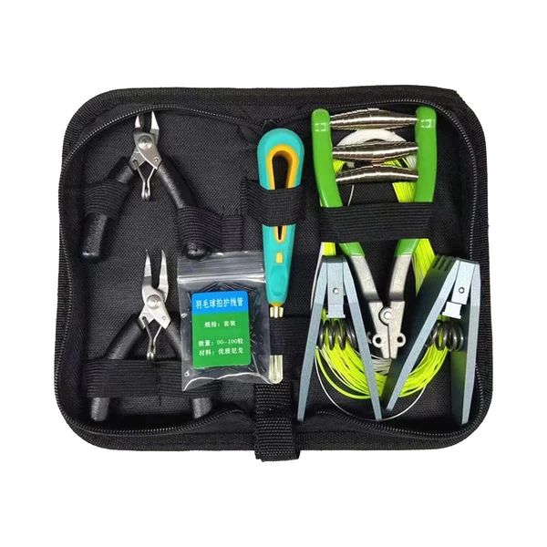 Functional Maxbell Badminton Stringing Clamp Tool Set Compact Manual Tools Pliers for Badminton Clean