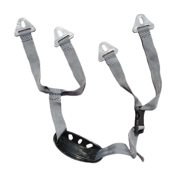 Top-Quality Maxbell Helmet Chin Strap Quick Release Buckle Cupped Hard Hat Chin Strap Attachment Vertical Hole Gray Crafted