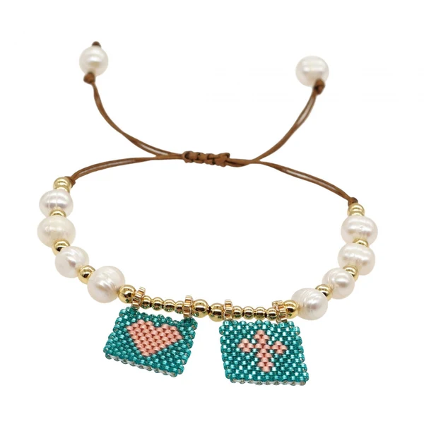 Consistent Maxbell Handmade Beaded Bracelet for Women Girls for Seaside Beach Vacation Scenes Style H Outstanding