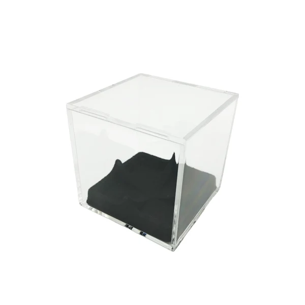 Premium Material Maxbell Dustproof Storage Box Baseball Display Case for Bedroom Hotel Handmade Craft Secure