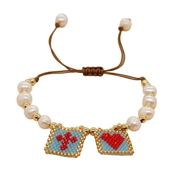 Luxury Maxbell Handmade Beaded Bracelet for Women Girls for Seaside Beach Vacation Scenes Style A Powerful