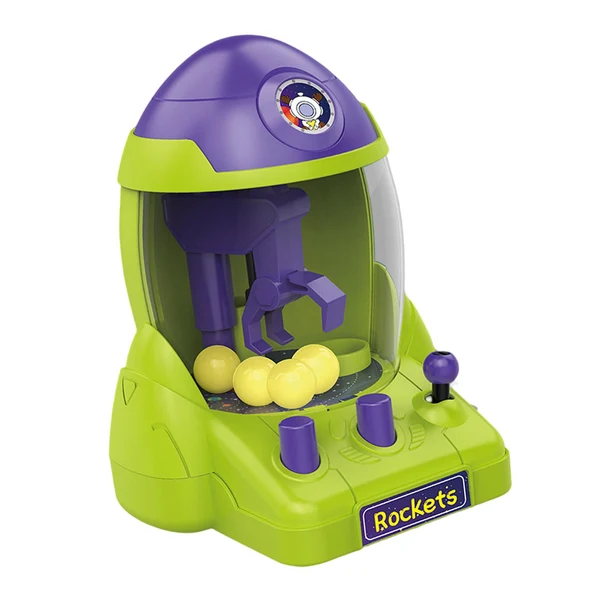 Safe Maxbell Claw Machine Arcade Game Desktop Interactive Toys for Toddler Boys Girls Kid Violet Sophisticated