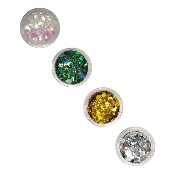 Exclusive Maxbell 4Pcs Sparkle Sequin Flake Chunky Glitter for Nano Tapes Pedicure Phone Cases Style A Sophisticated