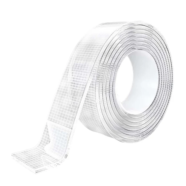 Expertly Made Maxbell Clear Nano Tape Double Sided Tape Traceless Non Marking Heavy Duty Wall Tape Thick 2mm Long 300cm Trusted